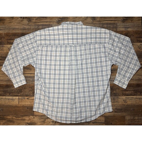 Chaps Ralph Lauren Men’s Long Sleeve Plaid Button-Down Shirt XL - Picture 2 of 5